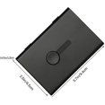 thumbnail image 2 of Porte-cartes de Visite Portable en Métal Inoxydable (Argent), 2 of 5