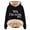 Black, variant on NinXxx Women's Heavyweight Lined Drop Shoulder Hoodie Drawstring Pullover Green XXL