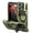 Olivegreen, variant on for iPhone Air Armor Case with Stand, [Compatible with MagSafe] [Built-in Camera Cover Kickstand] Heavy Duty Rugged Strong Magnetic Hard Phone Case for iPhone Air, Black