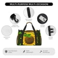 thumbnail image 4 of Disketp Sunflower Bolsa de Viaje Tipo Duffle, Bolso de Mano para Fin de Semana para Mujer, Bolsa de Gimnasio Ligera para Hombre, Esencial para Viajes, 4 of 7