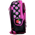 thumbnail image 5 of Backpack - Hello Kitty - Flowers Black/Pink Large School Bag Girls16" New 052811, 5 of 6