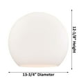thumbnail image 3 of Innovations Lighting 516-1C-18-14 Athens Semi-Flush Athens 14" Wide Semi-Flush Globe, 3 of 5