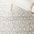 thumbnail image 6 of SAFAVIEH Metro Lorenzo Medallion Area Rug, Dark Grey/Ivory, 5' x 8', 6 of 8