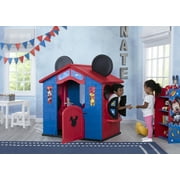 Disney Mickey Mouse Plastic Indoor,Outdoor Playhouse with Easy Assembly