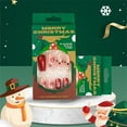 thumbnail image 4 of Niusricy Christmas Artificial Nails Set Natural Snowflake False Nail Full Cover Nail Tips for Women Manicure Kit, 4 of 9