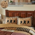 thumbnail image 4 of VHC Brands Sham Standard Quilted, Cotton Bedroom Sham Cover, Bedding Accessory, Bedroom Decor, Pip Vinestar Collection, Rectangle 21x27, Natural, 4 of 5