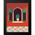 thumbnail image 2 of Escalante, Omar 12x14 Black Modern Framed Museum Art Print Titled - Window Lisboa, 2 of 5