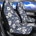 thumbnail image 3 of XYZCANDO Blooming Flowers Car Seat Covers 2 Pack Breathable Car Seat Covers for Women Removable Automotive Accessories Universal Fit for Most Cars,SUVs,Sedans, 3 of 7