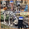 thumbnail image 6 of Made Easy Kit Water Bottle Carrier with Pocket for Dog Poop Waste Bags and Adjustable Padded Shoulder Strap, 6 of 7