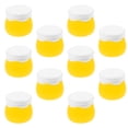 thumbnail image 1 of SOPOTUTU 10Pcs Multipurpose Refillable Cosmetic Containers for Cream and Body Butter Yellow, 1 of 6