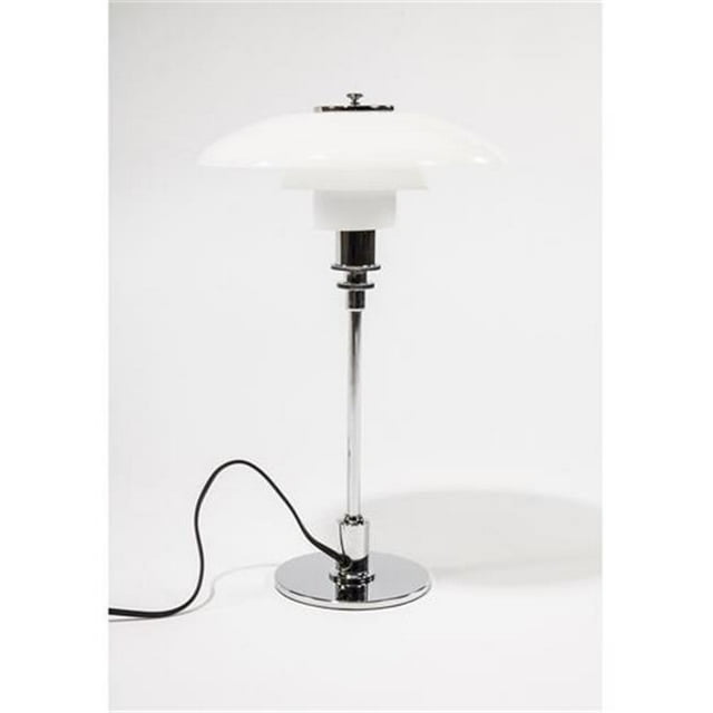 Control Brands LBT008CHR The Koniz Lampe de Table, Chrome - 18.5 Po.