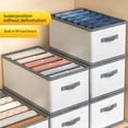 thumbnail image 1 of Caja de almacenamiento de ropa de gran capacidad, armario de artefactos de almacenamiento de pantalones plegables para el hogar, caja de almacenamiento de ropa, 1 of 5