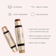 Jouer Bloom, Bronze & Glow Bronzer + Highlighter Stick Cream Contour Makeup Stick Hydrating