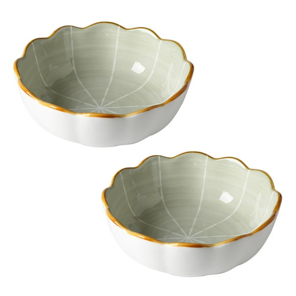Qeeadeea Small Round Baking Dish Set Of 2, Colorful Ceramic Pie Pan, Round Pie Dish, Morandi Color Tableware-grey-15x15x5cm, 500ml