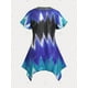 thumbnail image 2 of Camiseta de Pañuelo de Lentejuelas en Talla Extra Rosegal  Camisetas tallas grandes, 2 of 5