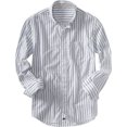 thumbnail image 1 of Aeropostale - Camisa de manga larga con botones para hombre, color blanco, grande, 1 of 1