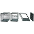 thumbnail image 6 of MidWest Homes for Pets Ultima Pro Series 24' Dog Crate ; Extra-Strong Double Door Folding Metal Dog Crate w/Divider Panel, Floor Protecting 'Roller Feet' & Leak-Proof Plastic Pan, 6 of 8