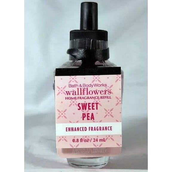 Bath and Body Works Sweet Pea Wallflowers Home Fragrance Refills 0.8 Fl Oz