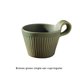 thumbnail image 2 of Kearding Taza de café de cerámica hecha a mano, estilo Retro con asa, bebida de avena para el desayuno, recipiente resistente al calor para el Juegos de servir café y té verde bronce Kearding HA081151-02, 2 of 6