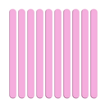

Farfi 10Pcs 24 Cavity Ice Cream Sticks Food Grade Heat-Resistant Durable Popsicle Sticks Party DIY Ice Cream Accessories for Home (Rose Red)