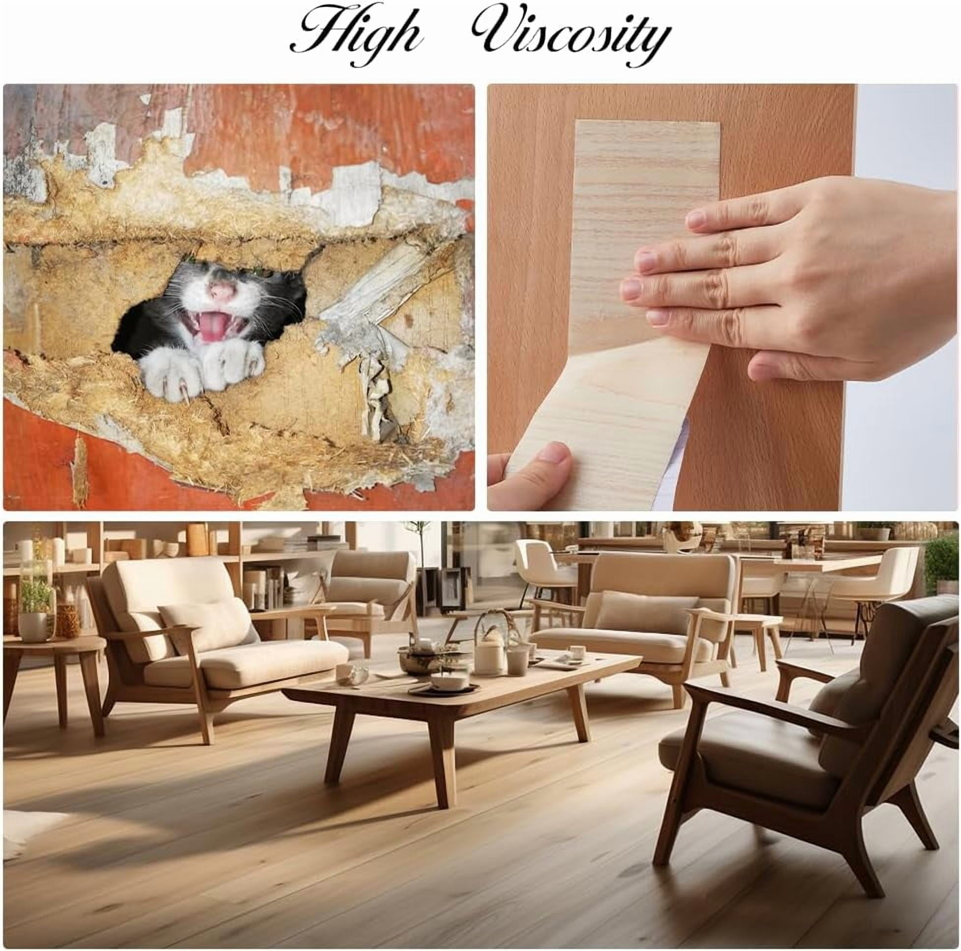 10m/32.8ft Wood Grain Waterproof Table Cabinet Decal Contact Paper Wooden Texture Vinyl Decorative Film 40cm Wide Matte Thickened Self-Adhesive Wallpaper Air Guide Design for DIY