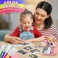 thumbnail image 5 of Gofunly Kids Camera Instant Print, 1080P HD Instant Camera for Kids, Toddler Digital Camera for 4-12 Year Old Boys Girls - Pink, 5 of 6