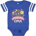 thumbnail image 3 of Inktastic Oma Loves Me Granddaughter for Girl Girls Baby Bodysuit, 3 of 5