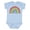 AE-Light Blue, variant on Rainbow Pi for Pi Day Boys or Girls Baby Bodysuit
