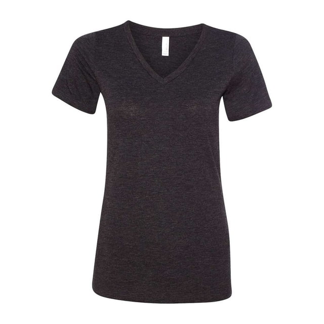 Bella Canvas 6405 Missy Jersey T-Shirt à Manches Courtes à Col en V, TG