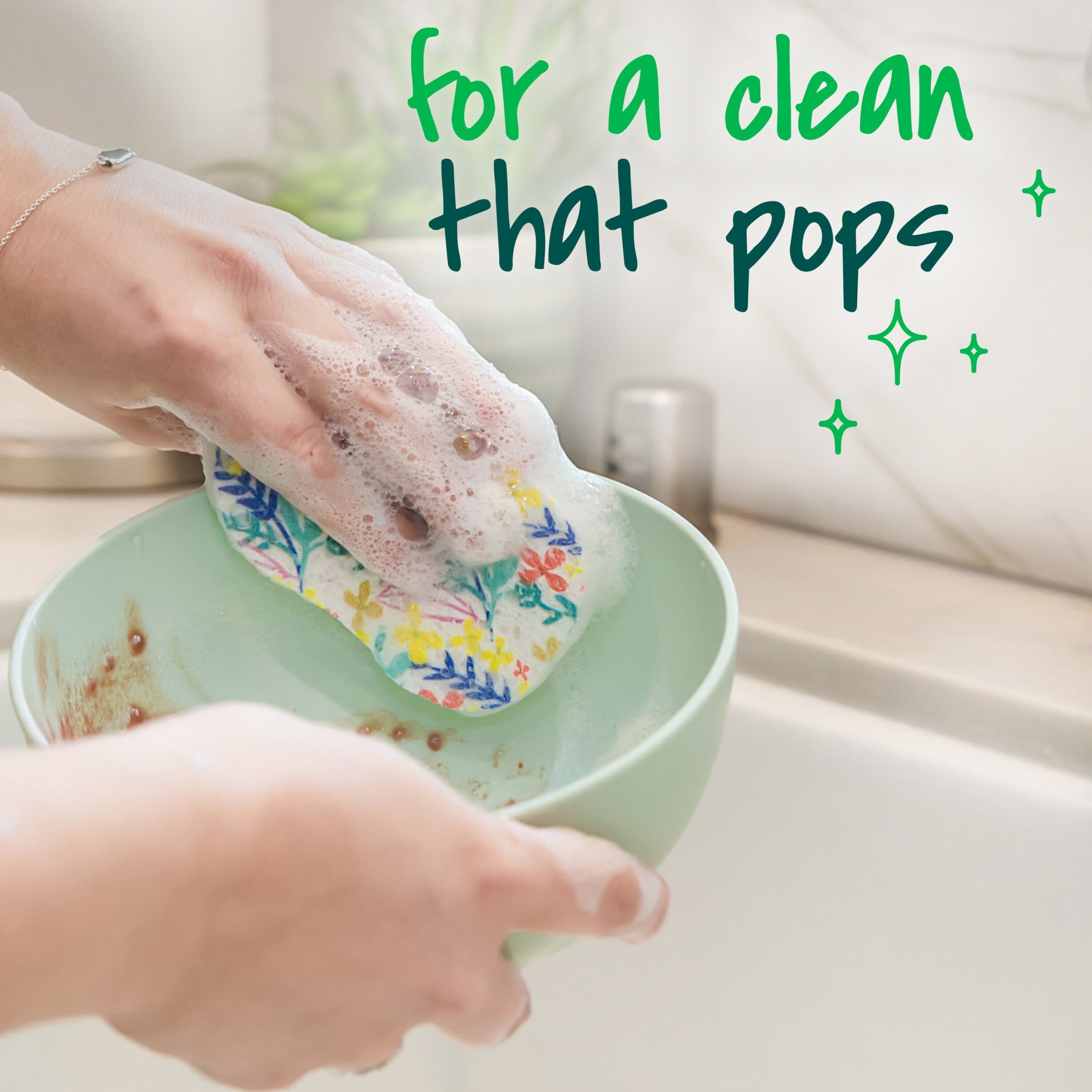 (3 pack) Scotch-Brite Pop Up Sponges, Expands In Water, 3 Sponges