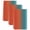 Blue Red, variant on Colorful Ombre Kitchen Towels Set of 4, Abstract Modern Art Aesthetics Absorbent Dish Towels for Kitchen, Microfiber Hand Towel, Quick Drying Tea Towel for Cleaning Decorative Dishcloths
