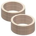 thumbnail image 2 of KAKOWELY Wood Rings 20pcs Round Blank Circle DIY Wooden Circle DIY Painting Wooden Circle Rings2.95"X2.95"X0.08", 2 of 5