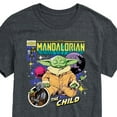 thumbnail image 3 of Star Wars - The Mandalorian Grogu Comic Cover - Men's Short Sleeve Graphic T-Shirt, 3 of 5