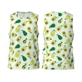 thumbnail image 2 of Gaeub Cartoon Fruit Men's Mesh Basketball Jersey, Quick-Drying Sleeveless Top S-4XL, Loose Muscle Tank Top -XX-Large, 2 of 9