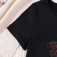thumbnail image 6 of ZHANGDER Summer Toddler Girl Clothes 1T 2T 3T 4T 5T T-Shirt Tee Tops + Shorts Ribbed Knit Cute Summer Outfits 2 Pieces Shorts Set, 6 of 7