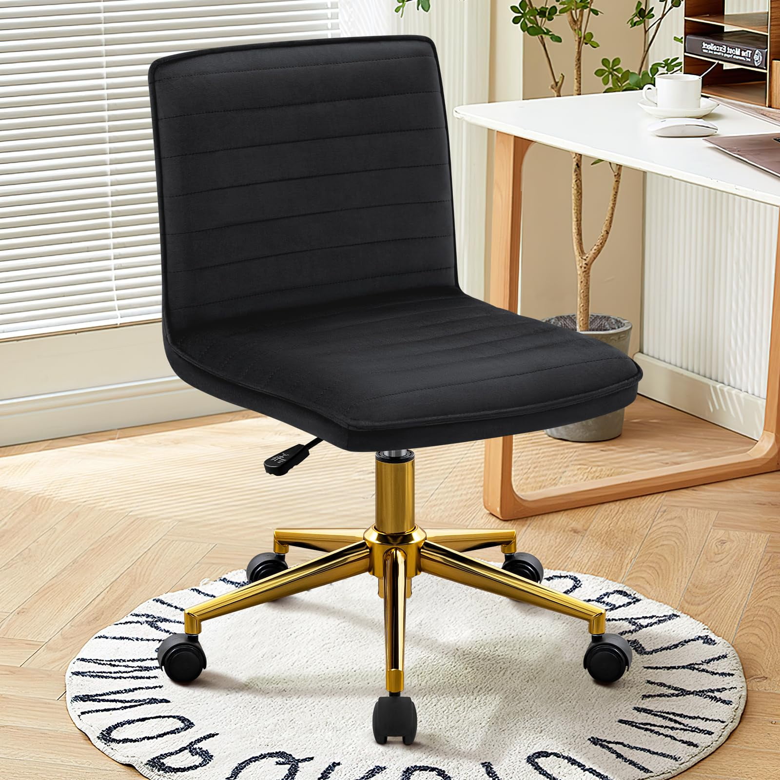 black velvet mid back office product
