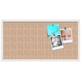 thumbnail image 2 of PinPix 36x18 Custom Cork Bulletin Board  Poster Board Has a Fabric Style Canvas Finish, Framed in Other, by ArtToFrames (PinPix-606), 2 of 5