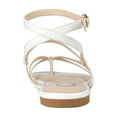 thumbnail image 4 of Journee Womens Serissa Multi Strap Flat Sandals, 4 of 10