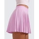 thumbnail image 4 of Falda CRZ YOGA Mini Plisada de Cintura Alta con Bolsillos Rosa M, 4 of 5