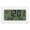 thumbnail image 3 of Reloj de escritorio digitalReloj digital Mini relojes simples para dormitorios Reloj de escritorio Eficiencia maximizada Jadeshay  A, 3 of 8