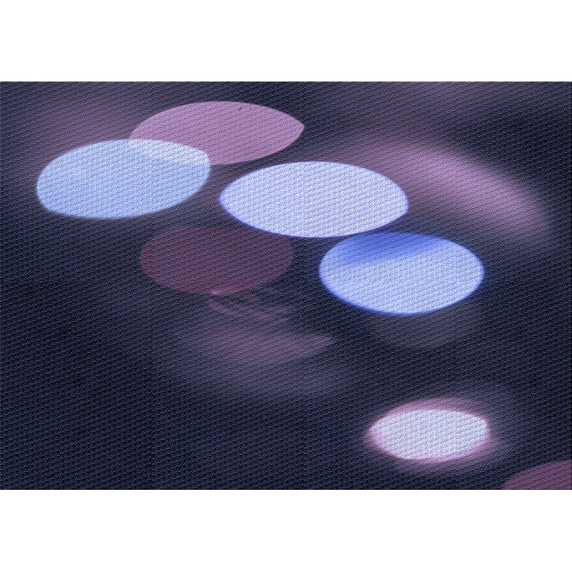 Ahgly Company Machine Washable Indoor Rectangle Transitional Periwinkle Purple Area Rugs, 2' x 3'