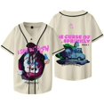 thumbnail image 6 of I Saw The TV Glow Merch Baseball Jersey Shirt V-Neck Women Men Short Sleeve Streetwear Fashion Clothes, 6 of 7