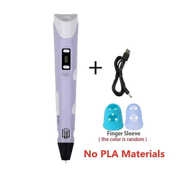 3D pen kids diy printer pen children drawing pens with lcd screen pla filament 1.75mm printing birthday christmas gift for kids