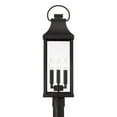 thumbnail image 6 of 3 Light Outdoor Post Lantern In Traditional Style-26.75 Inches Tall And 8 Inches Wide-Black Finish Capital Lighting 946432Bk, 6 of 7