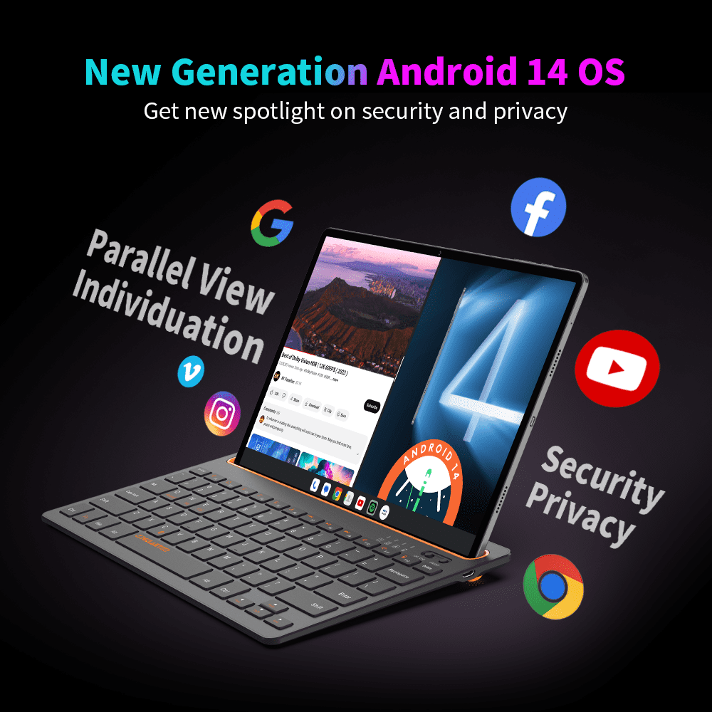 Free Shipping! Teclast 13 Inch Android Tablet with 20GB RAM 256GB