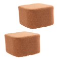 thumbnail image 3 of 2 uds., Fácil atención, taburete cuadrado, funda para asiento, funda para reposapiés, funda para taburete de barra cuadrada suave y cómoda, funda para Soledad Taburetes cuadrados Cubiertas, 3 of 10