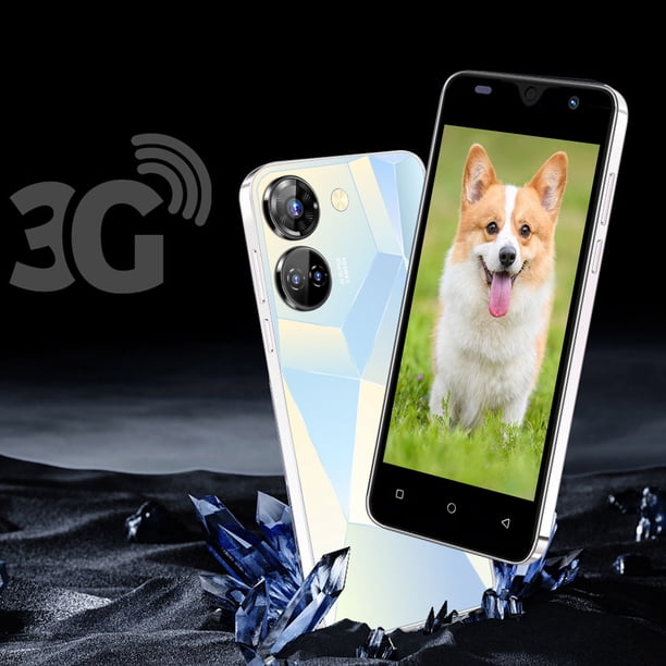 Precio de Descuento, Teléfono inteligente Android desbloqueado con 16 GB de ROM y 1 GB de RAM, teléfono Android de 5 pulgadas, sistema de cámara de 5 MP, gran almacenamiento Akmoler
