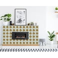 thumbnail image 4 of 4" x 4" Gold Snowflake Peel and Stick Removable Tiles, 4 of 5