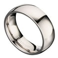thumbnail image 2 of Metals Jewelry Men's / Women's 4mm Polished Comfort Fit Titanium Wedding Ring Band Size 10, 2 of 5