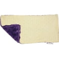 thumbnail image 2 of Lil Cub Hub BCYDPR Burp Cloth - Yellow Dot with Purple Rosebud Swirl, 2 of 4